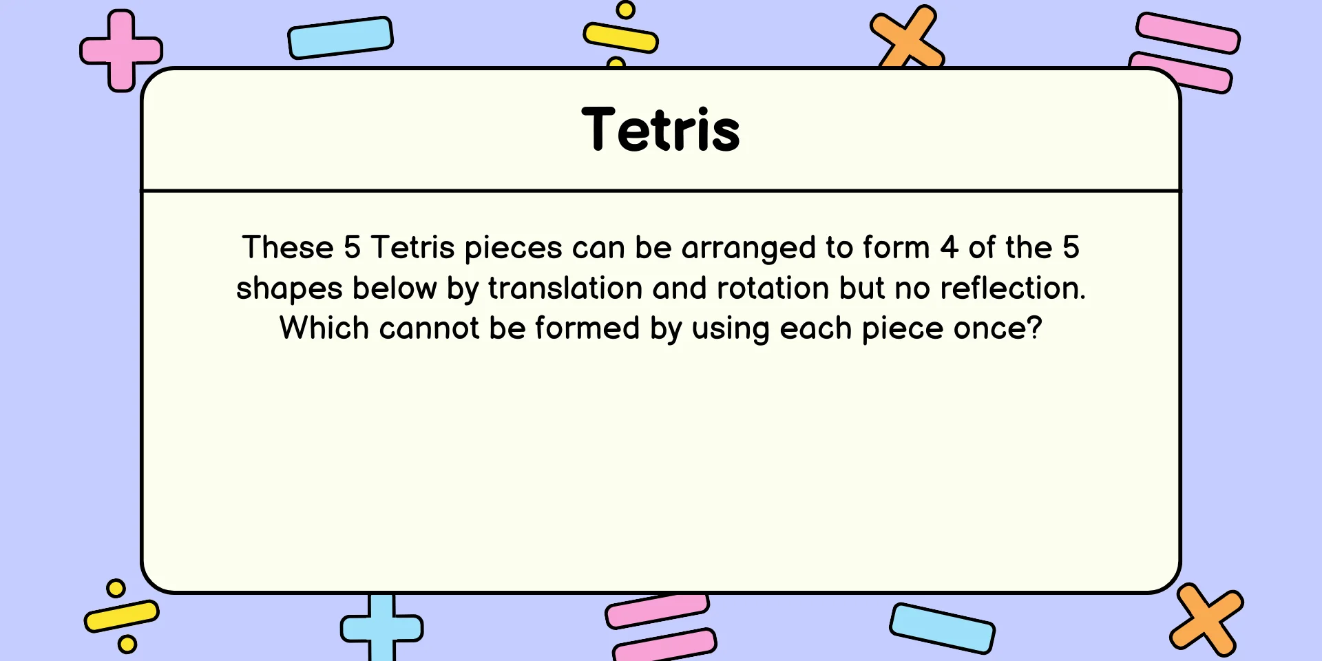 Tetris 俄罗斯方块
