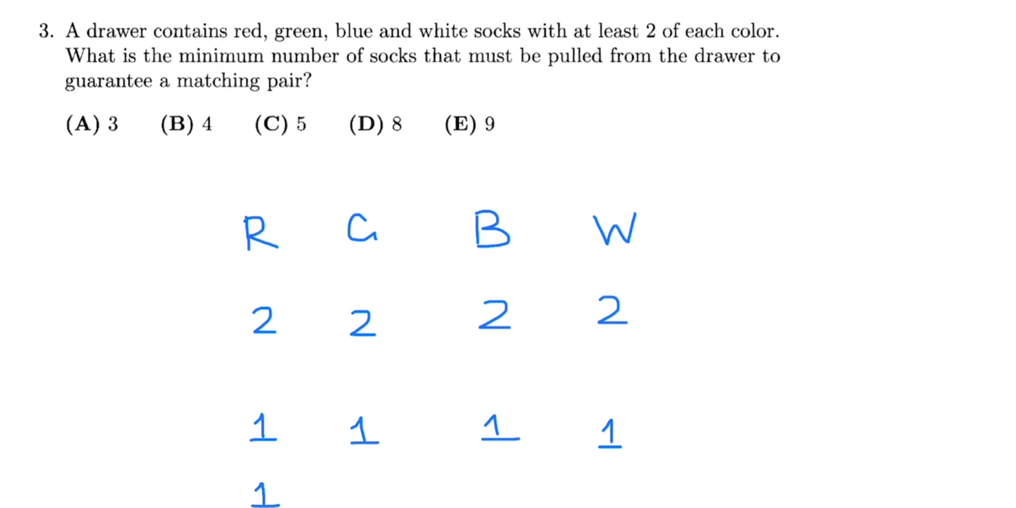 2010 AMC10B 25道题目讲解 explanation