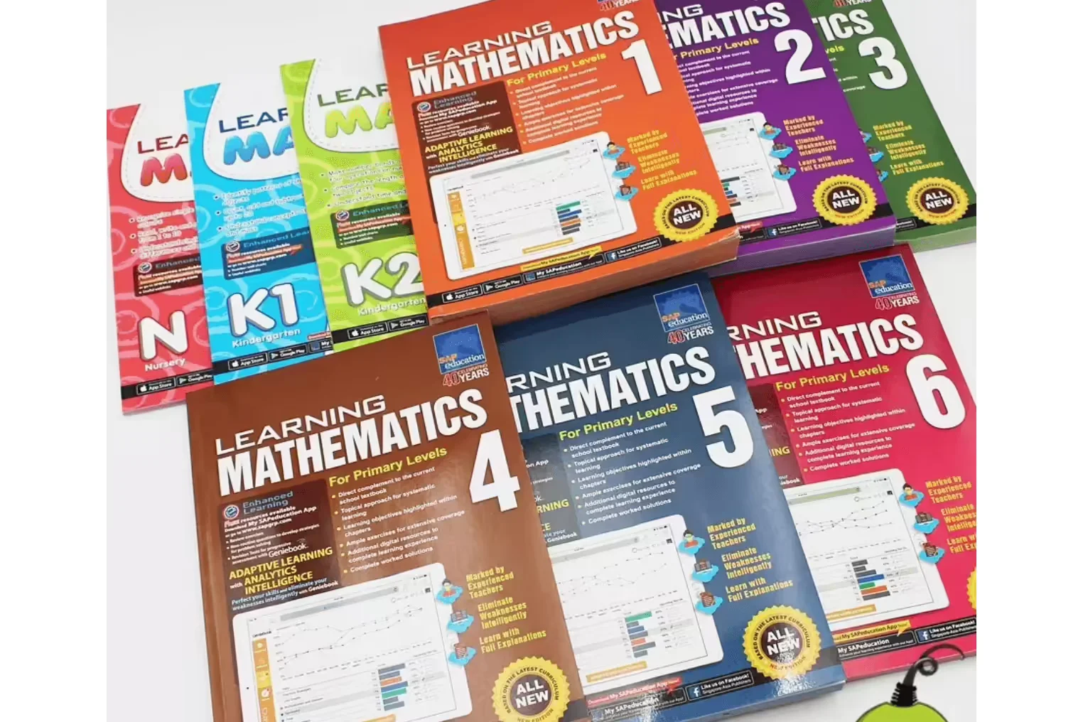 新加坡数学K-G6分年级售